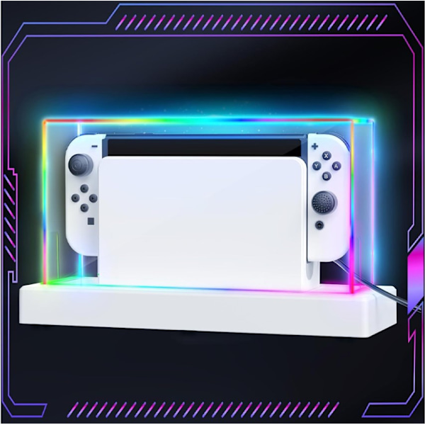 Läpinäkyvä pölysuoja Switch/OLED-telakalle (vain suojus), W