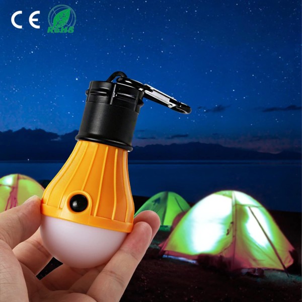 4 deler Campinglampe, LED Campinglanterne Batteridrevet Campi