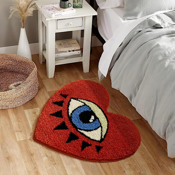 1 kpl Halloween kylpyhuoneen matto kylpymatto liukumaton, painajainen kodin sisustus jouluksi, fu Red evil eyes