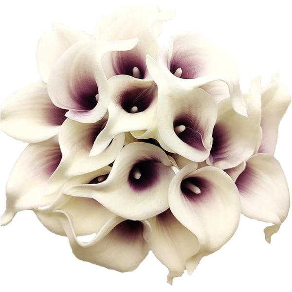 20 stk Artificielle Real Touch Bouquets de Fleurs Artificielle