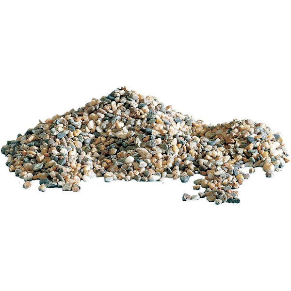 Naturligt Akvariegrus, Dekorativt Gulv, Hvidt Sand og Grus, Korn 4-8 mm, 5 kg