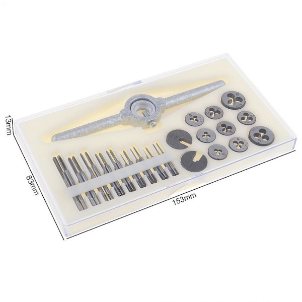 Miniatyr Tapsett 30 deler metriske HSS-G Tappe M1-M2.5 Metriske Dør