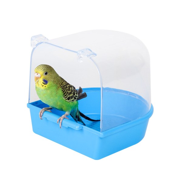 (1 pakke) Papegøyebadeboks - Tilbehør til fuglebur - for kjæledyr