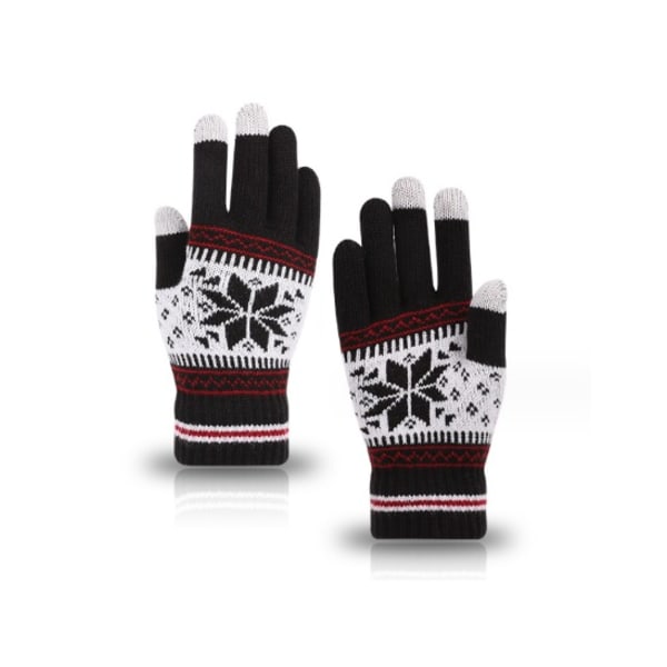 Vinter touchscreen-hansker, 2 par touchscreen-hansker, dame