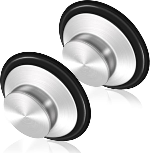 Vaskesluk 3.35 Tommer Kjøkken Rustfritt Stål Avfallsbehandler Vaskesluk Plugg for Insinkerator Kitchenaid Waste King Kohler