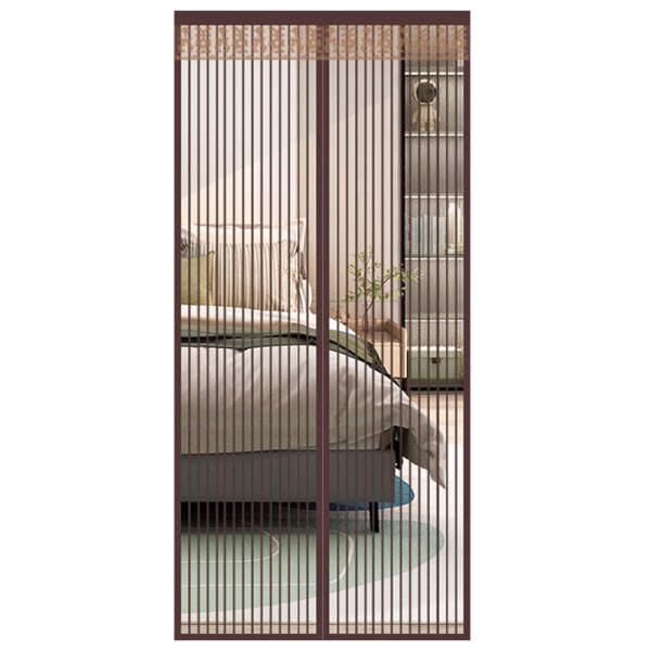 Magnetic Mosquito Net Door Window 120x220cm Anti Fly Insect Doo