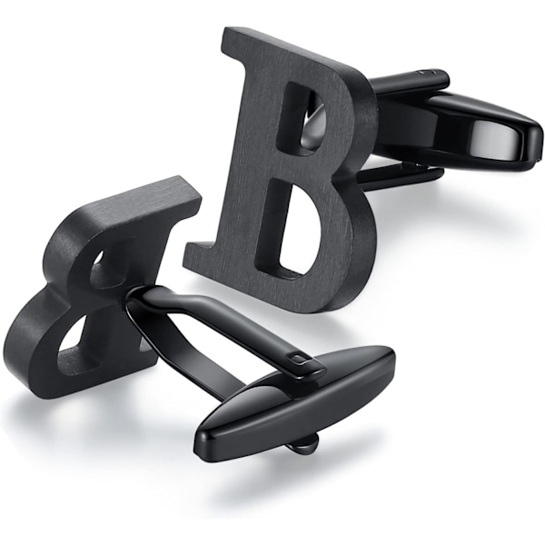 1 par Initial Alfabet Bokstav Mansjettknapper for Menn Bryllupsgave