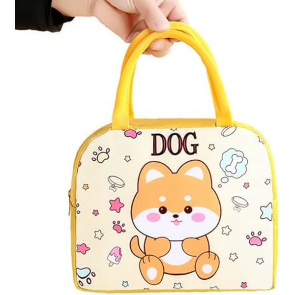 Sööt Lounaslaatikko Eristävä Lounaslaatikko Sööt Lounaskassit Naisille Kawaii Eläin Lounaskassi Jäähdytin Uusiokäyttöinen Kantokassi