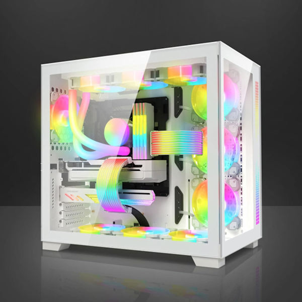 ARGB lysstribe, 5V 3Pin bundkort ekstern strømforsyning neon lysstribe til PC Mod blødt lys