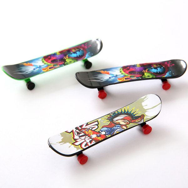 20 stk Finger Mini Skateboard, Deck Truck Finger Board Skate Legetøj Perfekt til børn Party Favors Bag Fi