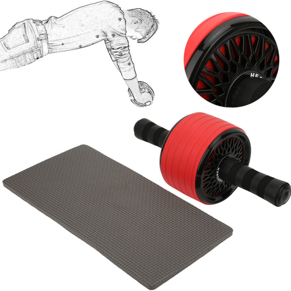 AB-hjul Magmuskelträning Rullsvamp Handtag Grepp Midja Träningsutrustning  Gym Styrka Power Fitness 758b | Fyndiq