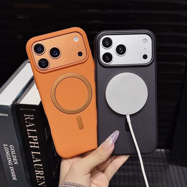 Telefonfodral för iPhone 17 Pro Max Robust Stötsäkert Magnetiskt Red