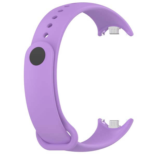 Urrem til Xiaomi Band 8/9/10 silikone (lilla)