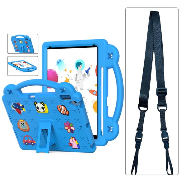 Silikonskyddsfodral för iPad mini 4:e/5:e generationen (7,9 tum), med axelrem