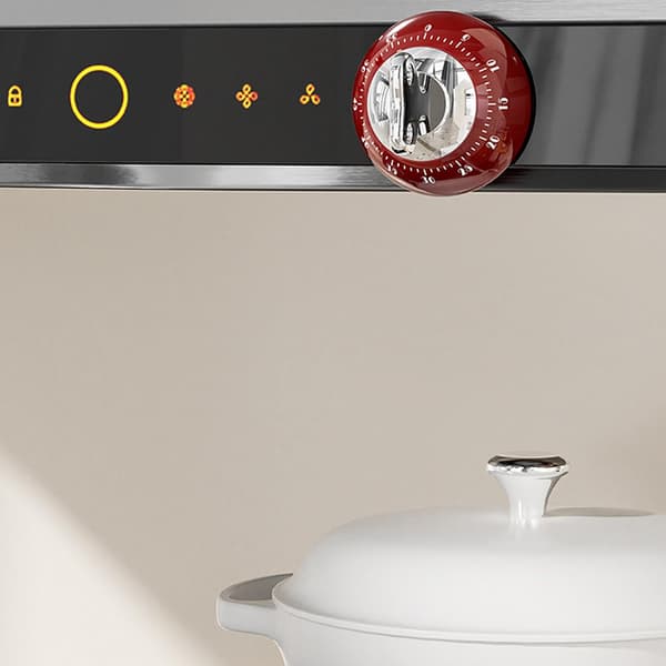 Magnetisk timer, studie-/kjøkkenbakepåminnelse (grønn)