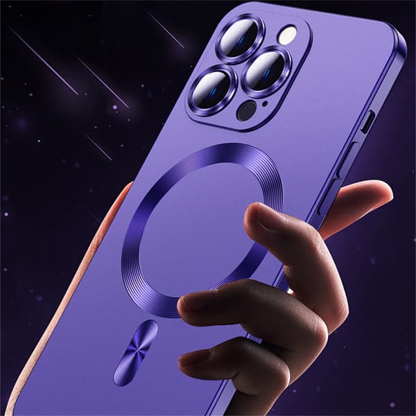 Telefoncover til iPhone 16 Pro Max Stødsikkert Magnetisk Pink