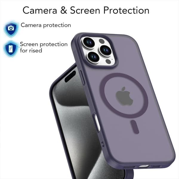 Telefoncover til iPhone 17 Pro Max Hybrid Stødsikkert Magnetisk Robust Blue
