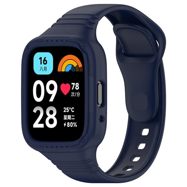 Urrem til Redmi Watch 3 Active silikone (mørkeblå)
