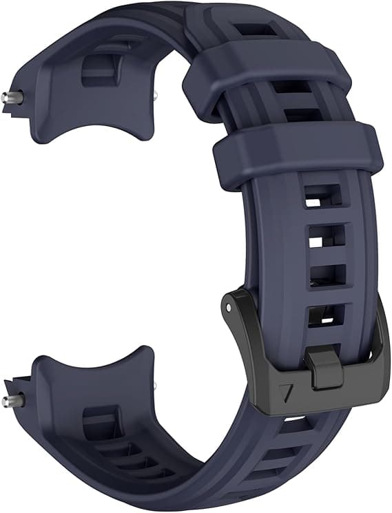 Rem til Garmin Instinct E 45mm, blød silikone erstatningsurrem 22mm Blue