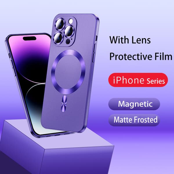 Telefoncover til iPhone 16 Pro Max Stødsikkert Magnetisk Blue