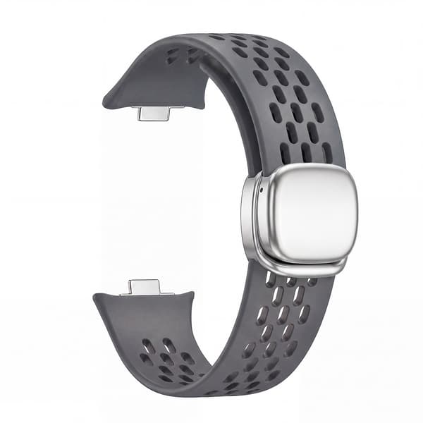 Rem til Xiaomi 8 /9 /10 Pro, magnetisk spenne, pustende silikon Dark Gray