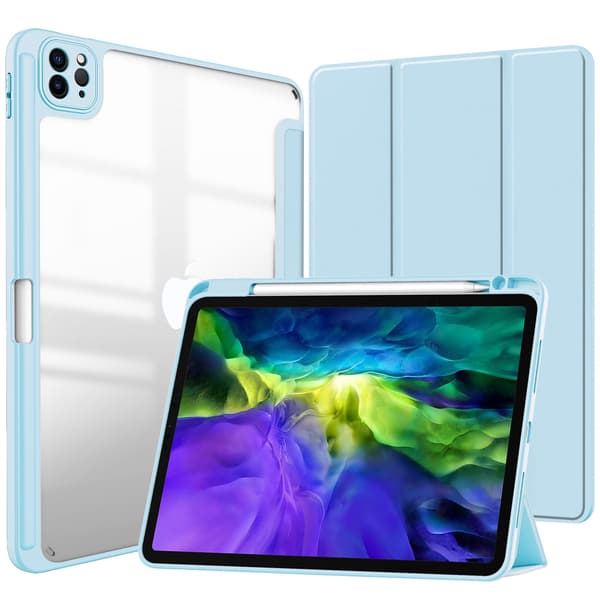Beskyttelsescover til iPad mini 4./5. generation 7,9 tommer, klar akrylbagside
