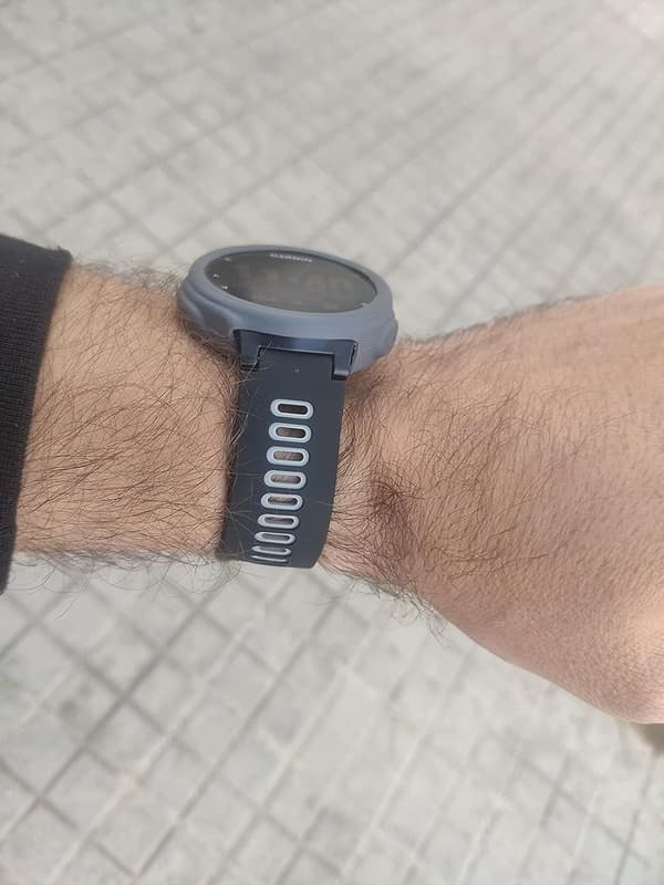 Udskiftningsrem til Garmin Approach S20/Approach S5/S6 Sort Grå Black Gray