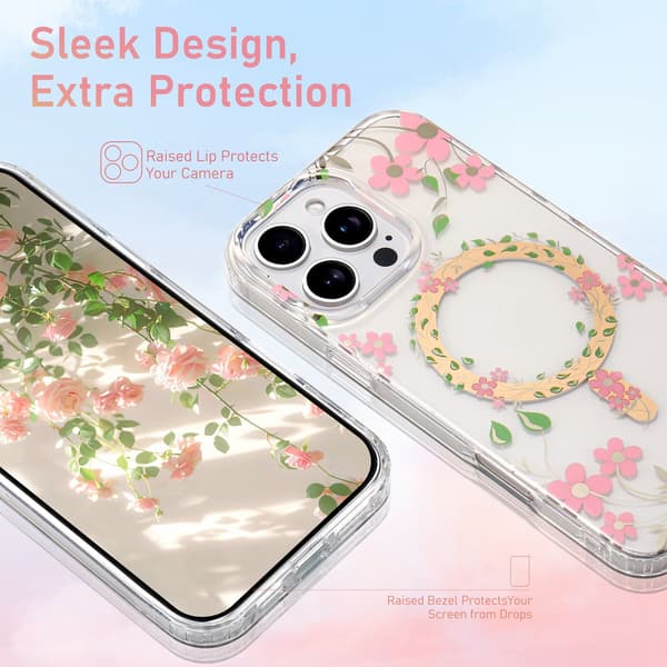 Puhelinkotelo iPhone 17 Pro Max Hybrid Clear Light Blue