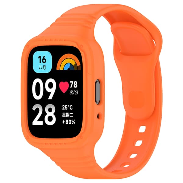 Urrem til Redmi Watch 3 Active silikone (orange)