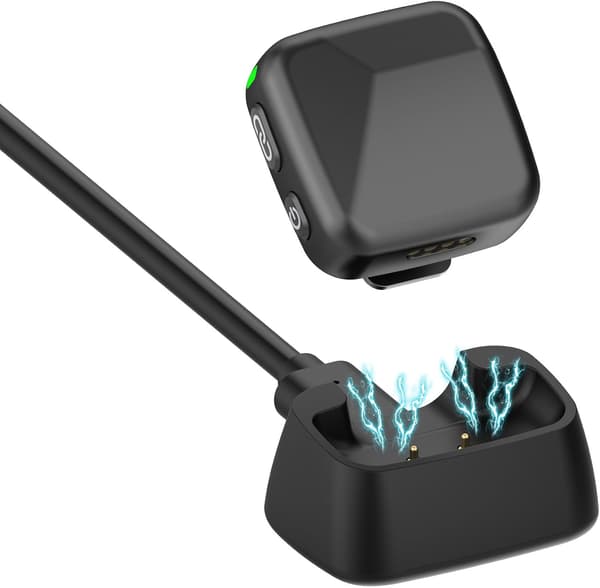 Lader for DJI Mic Mini mikrofon-sender, magnetisk ladestasjon