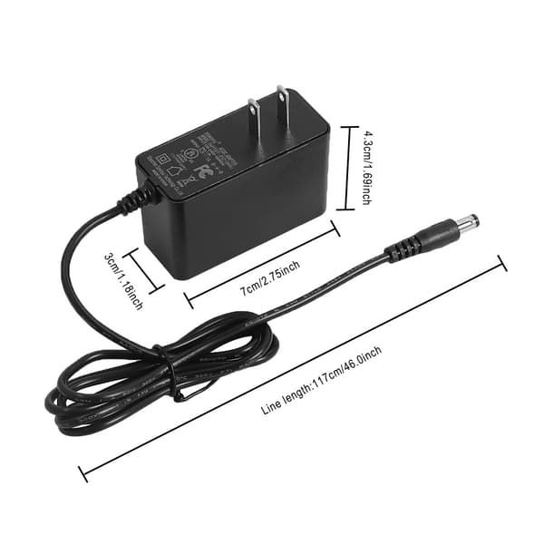 25.2V 1A Oplader til Ninebot E8 E10 E12 C8 C9 C10 C20 El-løbehjul