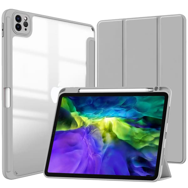 Skyddsfodral för iPad mini 4:e/5:e generationen 7,9 tum, klar akryl baksida