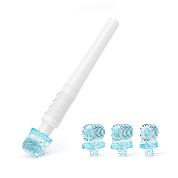 Microneedle Roller 0,25 mm 3-i-1 Ansiktsskönhet