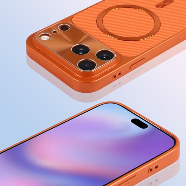 Telefoncover til iPhone 17 Pro Max Hybrid Stødsikkert Robust Magnetisk Blue