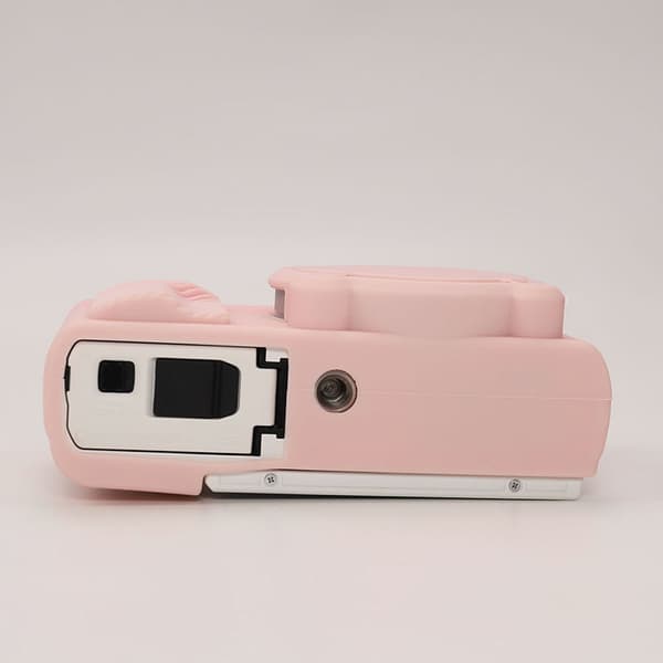 Etui til Panasonic ZS99/TZ99, blødt silikonemateriale Rose Red