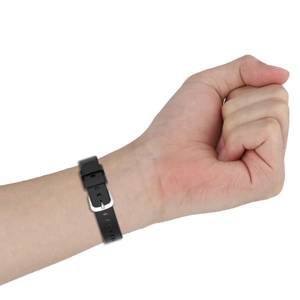 Urrem til Google Fitbit Air, delt silikone armbånd Midnight Blue