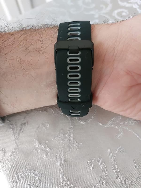 Udskiftningsrem til Garmin Approach S20/Approach S5/S6 Sort Grå Black Gray