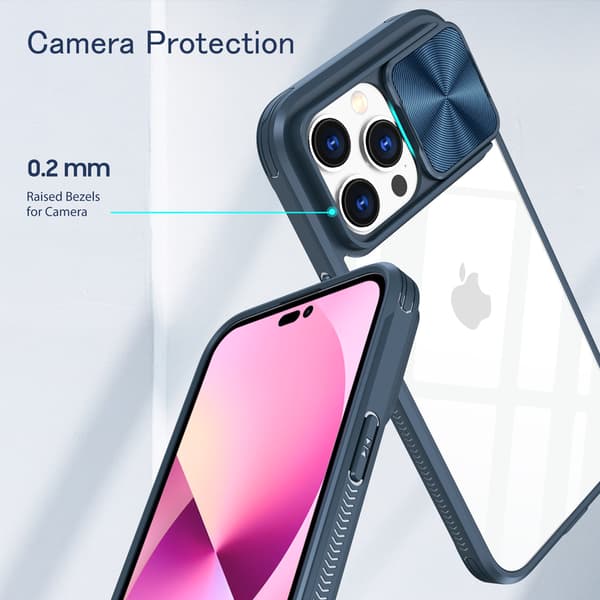 Telefoncover til iPhone 17 Pro Max Klart Stødsikkert Robust Red