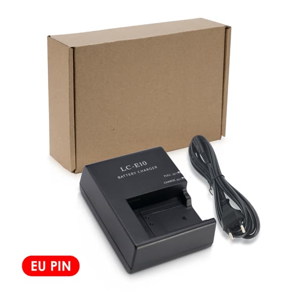 LC-E10 lader for Canon LP-E10 EOS 1100D 1200D 1300D, CZHHMART