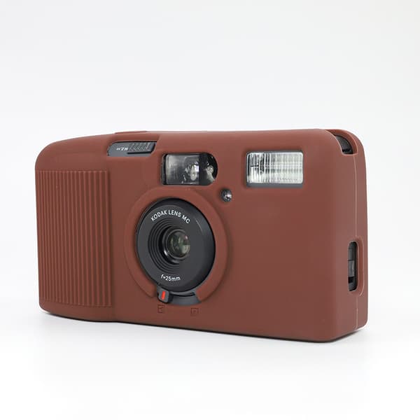 Fodral för Kodak Snapic A1, Stötsäkert Silikonskydd Brown