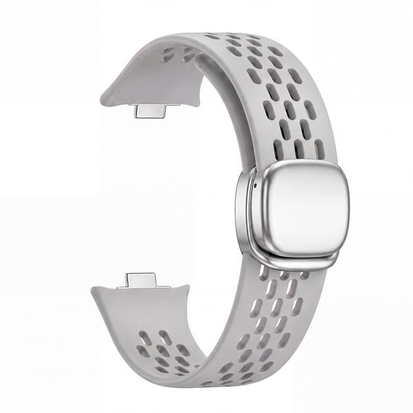 Rem til Xiaomi 8 /9 /10 Pro, magnetisk spenne, pustende silikon Grey