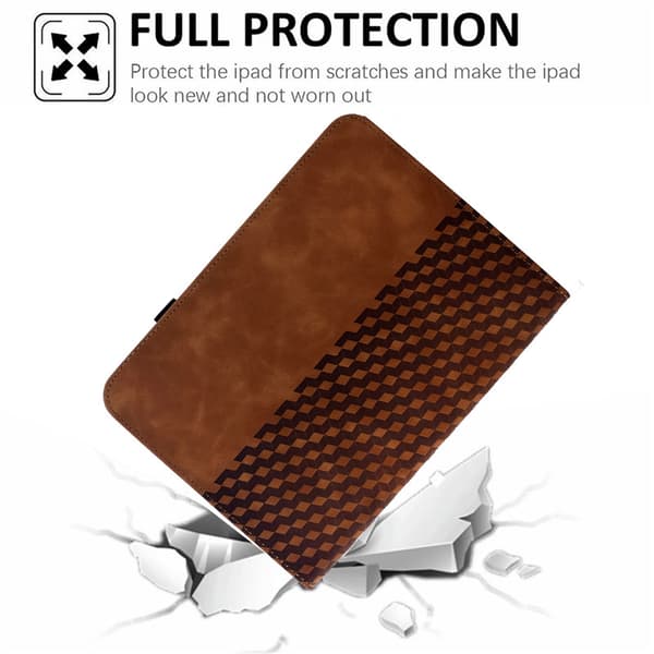 Fodral til iPad mini 7/6, lædermateriale (rød)