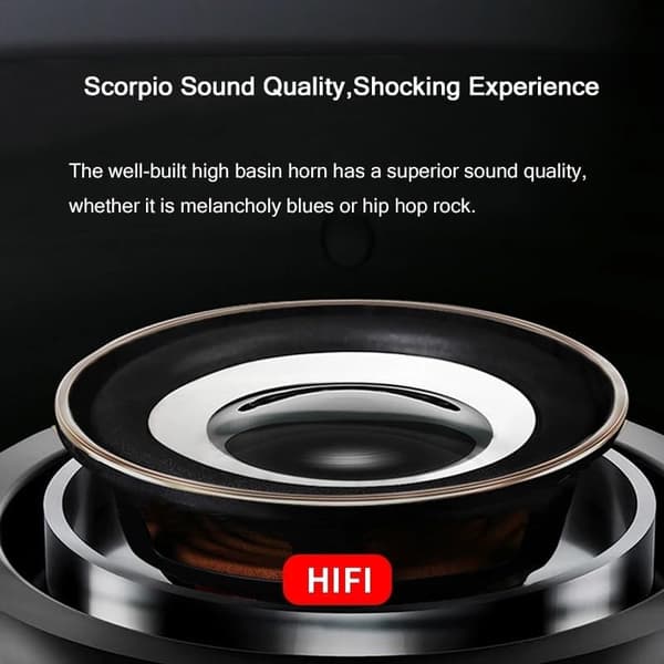Praktisk mini USB computer lille højttaler subwoofer computerhøjttaler (Hvid)