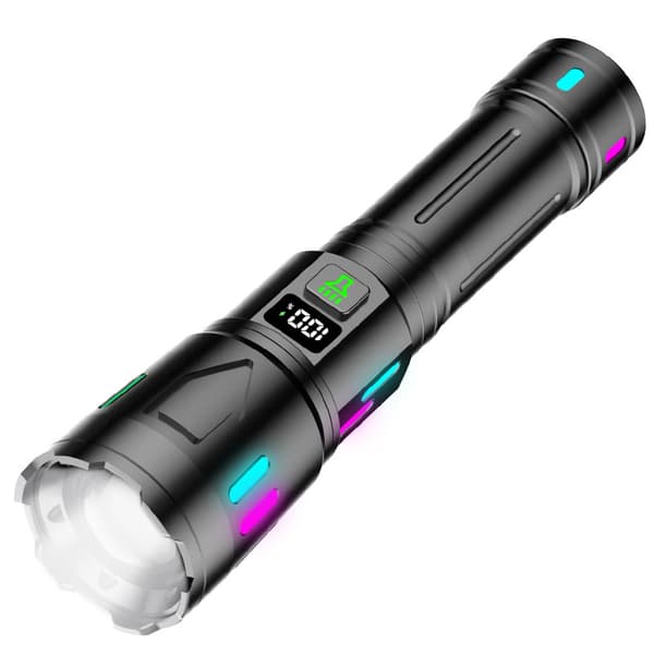 Oppladbar hjemmelommelykt, USB-C, 3 moduser.