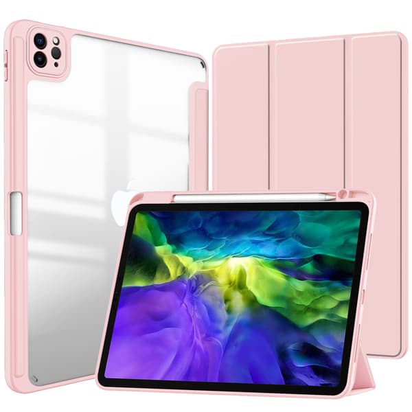 Skyddsfodral för iPad mini 4:e/5:e generationen 7,9 tum, klar akryl baksida