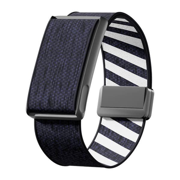 Urrem til Amazfit Helio Strap / Amazfit Helio Strap Pro, justerbar elastisk magnetisk nylonrem