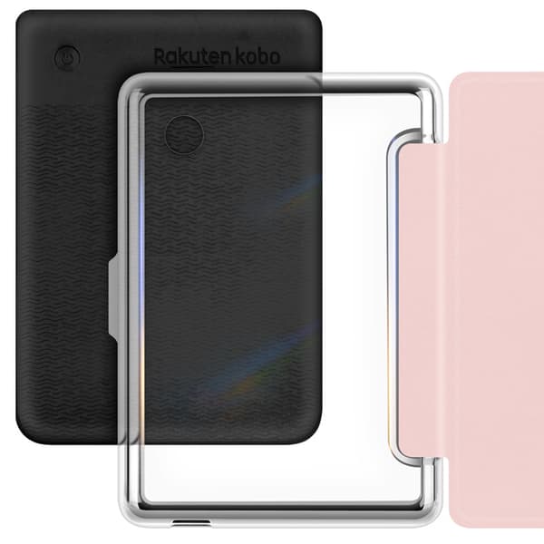 Fodral för Kobo Libra Colour /2E /BW 6 tums e-läsare, skyddsfodral Light Blue