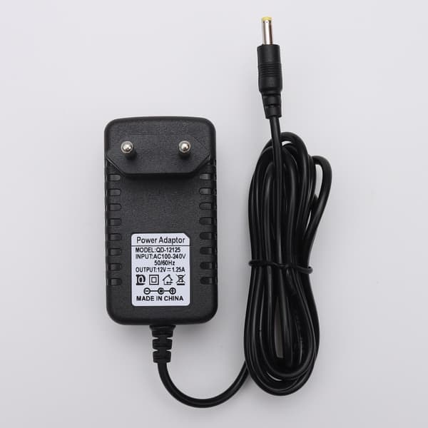 Oplader til Echo Dot 3./4./5. generation, 12V 1.25A 15W. Kabel 2M 2M