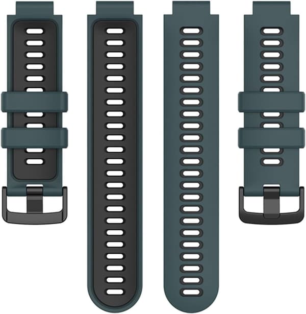 Udskiftningsrem til Garmin Approach S20/Approach S5/S6 Grøn Sort Green Black