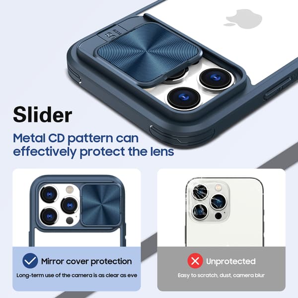 Telefoncover til iPhone 17 Pro Max Klart Stødsikkert Robust Black
